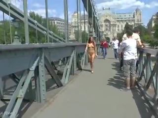 Crazy Naked Tereza movies Her magnificent Body On Public Streets