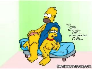 Marge Simpson dirty clip