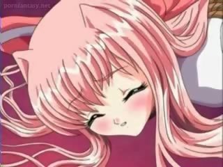Abgekettet anime plätzchen wird anal spielzeug