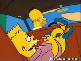 Simpsons family dirty video