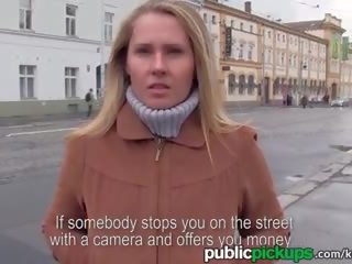 Mofos - fantastic Euro blonde gets picked up on the street