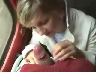 Lassie actually sucking a youths shaft while traveling