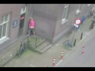 Amsterdam miasto center brudne wideo