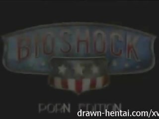 Bioshock infinite hentai - wake į viršų seksas klipas nuo elizabeth
