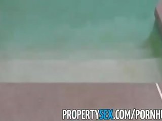 PropertySex - desirable Asian real estate agent tricked into making x rated film