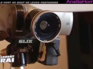 Ζευγάρι ερασιτεχνικό ένα 3 en web κάμερα απευθείας χύστε les μπανιστηριτζής francais