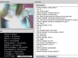Lustful Swiss sweetheart Chatroulette Game