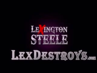 Flørten brunette miya stein blir ødelagt av lexington steeles bbc
