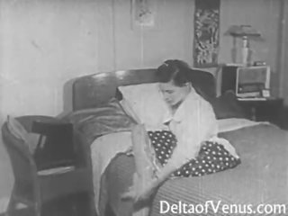 Wijnoogst xxx klem 1950s - voyeur neuken - peeping tom