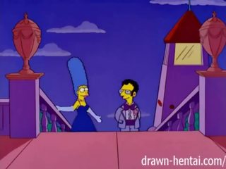 Simpsons sex video - Marge and Artie afterparty