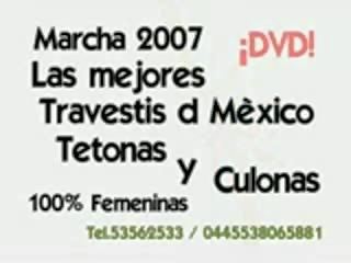 Marcha travesti 2007 ciudad डे mexico ã‚â¡dvd1