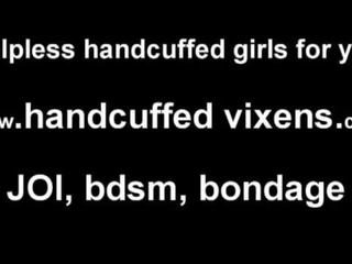I thought handcuffs would be fun but I was wrong JOI