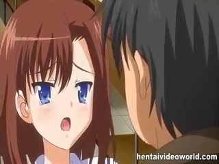 Anime girlfriend Loses Virginity