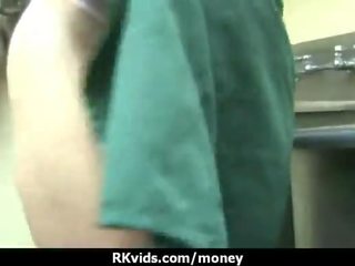 Enchanting wild chick gets paid to fuck 17