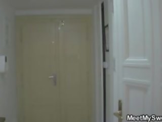 Perverted Old Parents Fuck Blonde beauty