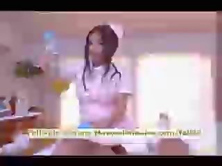 Risa kasumi inocente chinesa enfermeira faz broche