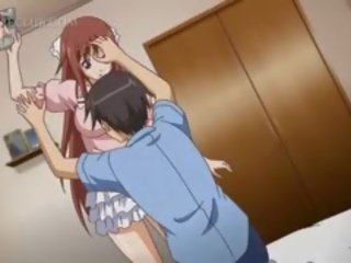 Anime young lady tit sikiş and rubbing huge peter gets a ýüzüne dökülen