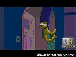 Simpsons x rated film - adult clip Night