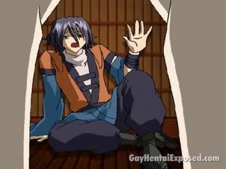 Menggoda anime homoseksual mendapat terikat sehingga dalam yang sauna oleh beberapa sangat baik kepada trot kancing