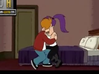 Futurama sex movie Fry and Leela having sex