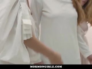 Mormongirlz- two girls introduce up redheads burungpun