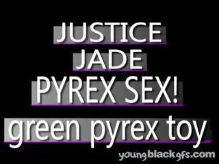 Perverso jovem negra moça justice
