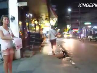 Russisch escorte in bangkok rood licht wijk [hidden camera]