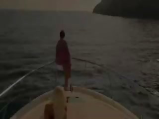 Beautiful Art porn On The Yacht