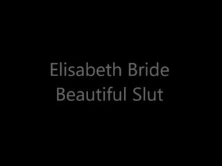 Elisabeth 新娘 漂亮 碼頭