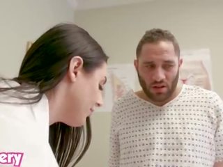 Trickery - professor Angela White fucks the wrong patient