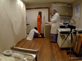 Privatu kalėjimas prigautas naudojant inmates už medicininis bandymai & experiments - paslėptas video&excl; žiūrėti kaip inmate yra naudotas & pažemintas iki komanda apie gydytojai - donna leigh - orgazmas tyrimas inc kalėjimas leidimas dalis vienas apie 19