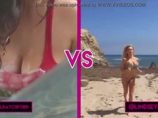 Abigail Ratchford vs Lindsey Pelas: Who's got the biggest tits?